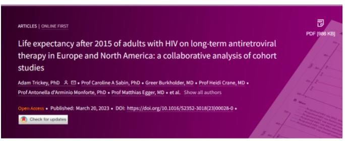 【双语】​过去25年，接受治疗的HIV患者预期寿命显著提高！ ئۆتكەن 25 يىلدا داۋالانغان ئەيدىز بىمارلىرىنىڭ مۆلچەردىكى ئۆمرى كۆرۈن