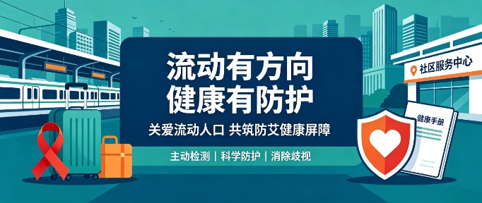【双语】健康在外，防艾同行丨关爱流动人口，共筑防艾健康屏障 كۆچمەنوپۇز كىشىلەرگە كۆڭۈل بۆلۈش ۋە ئەيدىزنىڭ ئالدىنى ئالىدىغان سەھىيە