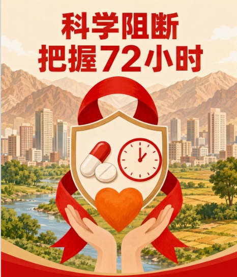 【双语】艾滋病阻断药，72小时要抓住！ ئەيدىزنى توسۇش دورىسى: 72 سائەتنى چىڭ تۇتۇڭ !